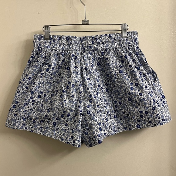 Apiece Apart Organic Cotton Floral Shorts Small - Picture 6 of 8